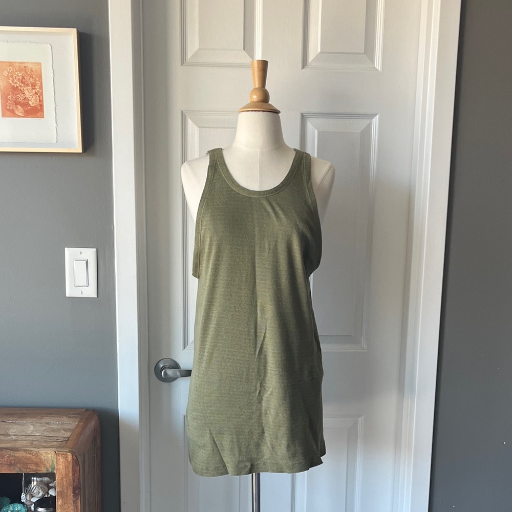 Vintage army tank - works as a women's mini dress